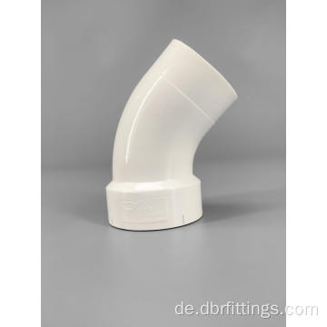 PVC -Armaturen 45 ° Street Elbow